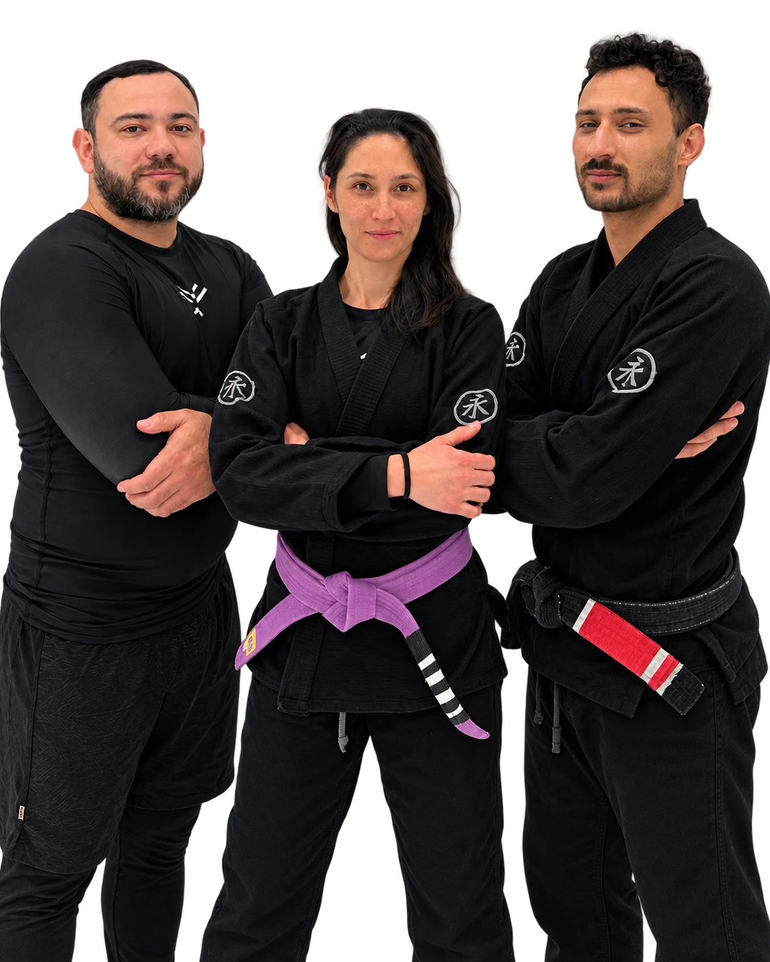 Equipe de professores da VYNKOR Jiu-Jítsu em Porto Alegre