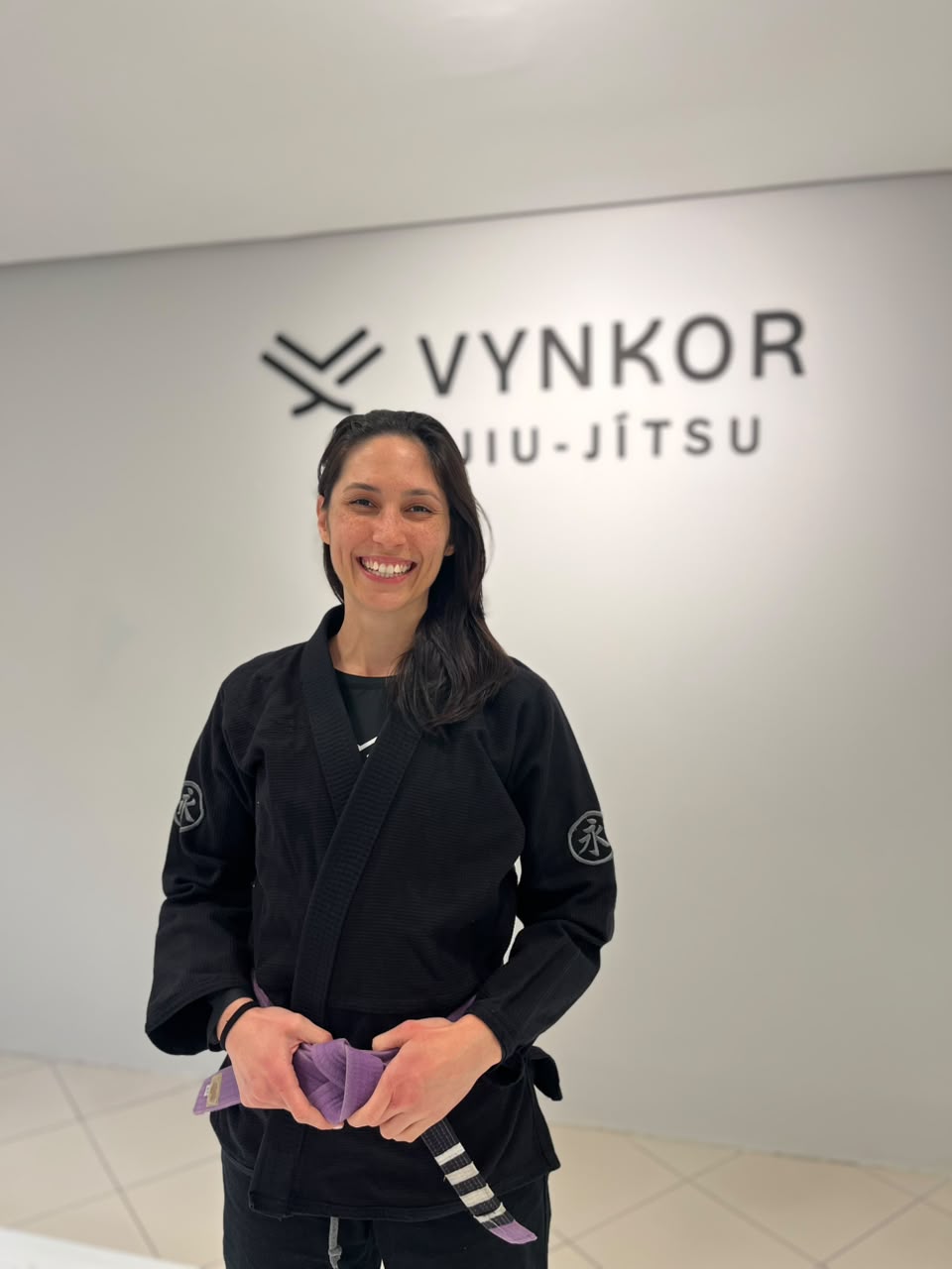 Loriana Jung, instrutora de jiu-jítsu da VYNKOR